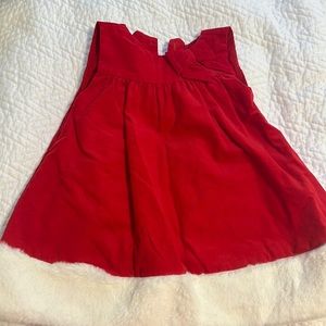 Janie & Jack Santa Dress